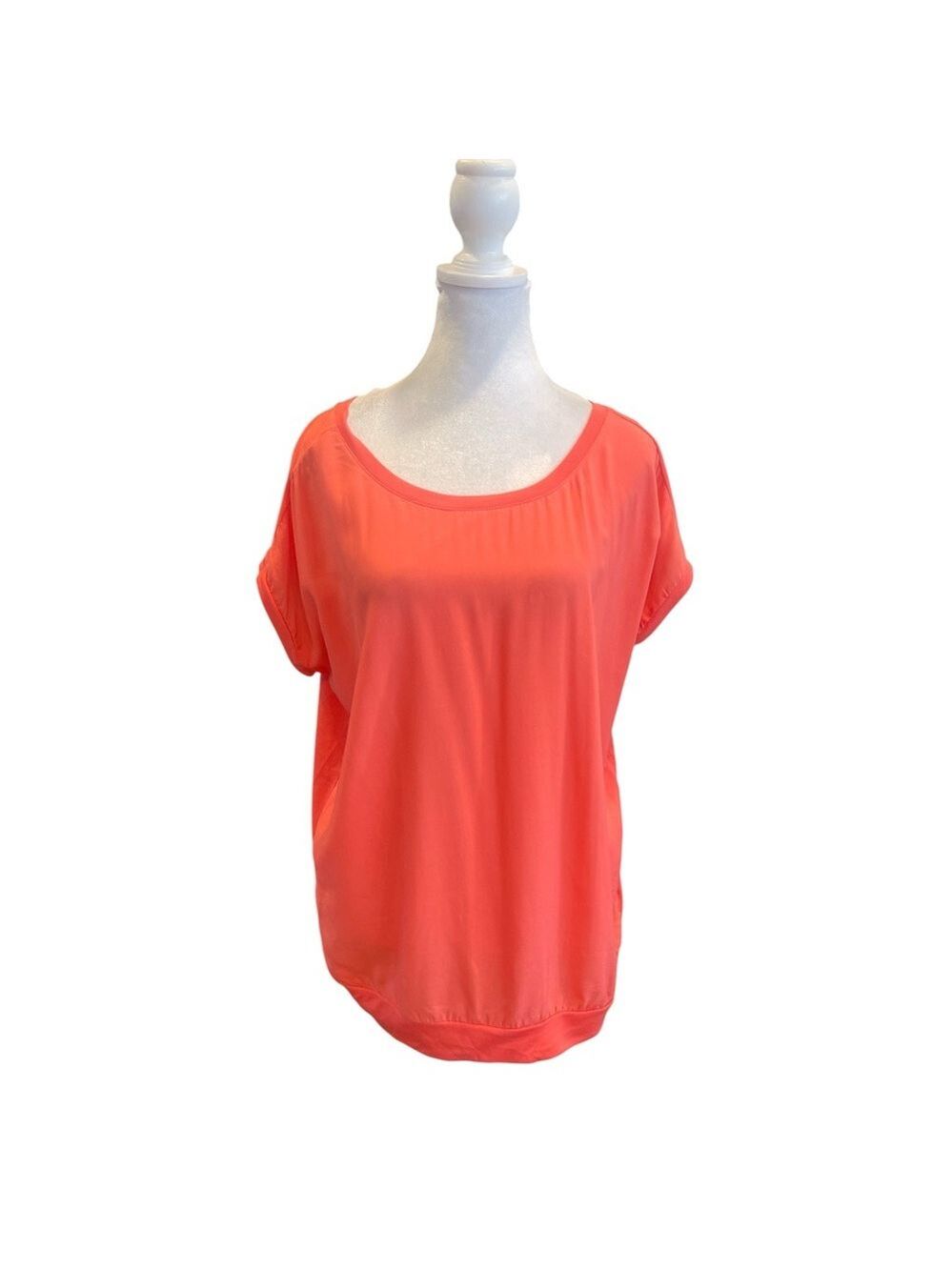 Minimalist Euro Stretch Knit Top Relaxed Fit L/XL Sandwich